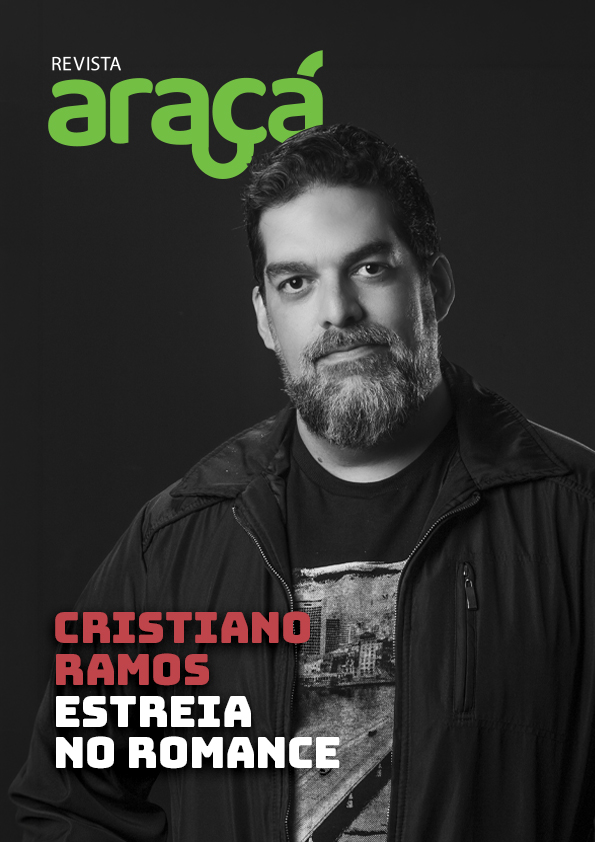 capa-edicao04b Capa da Revista 04 com uma foto em preto e branco de Cristiano Santiag0 e o título "Cristiano Santiago estreia no romance"